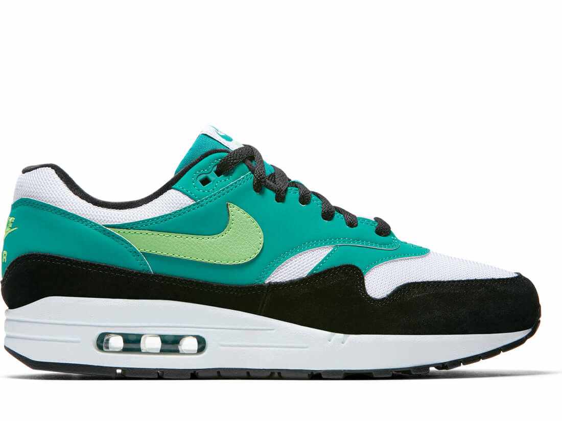 nike air white green